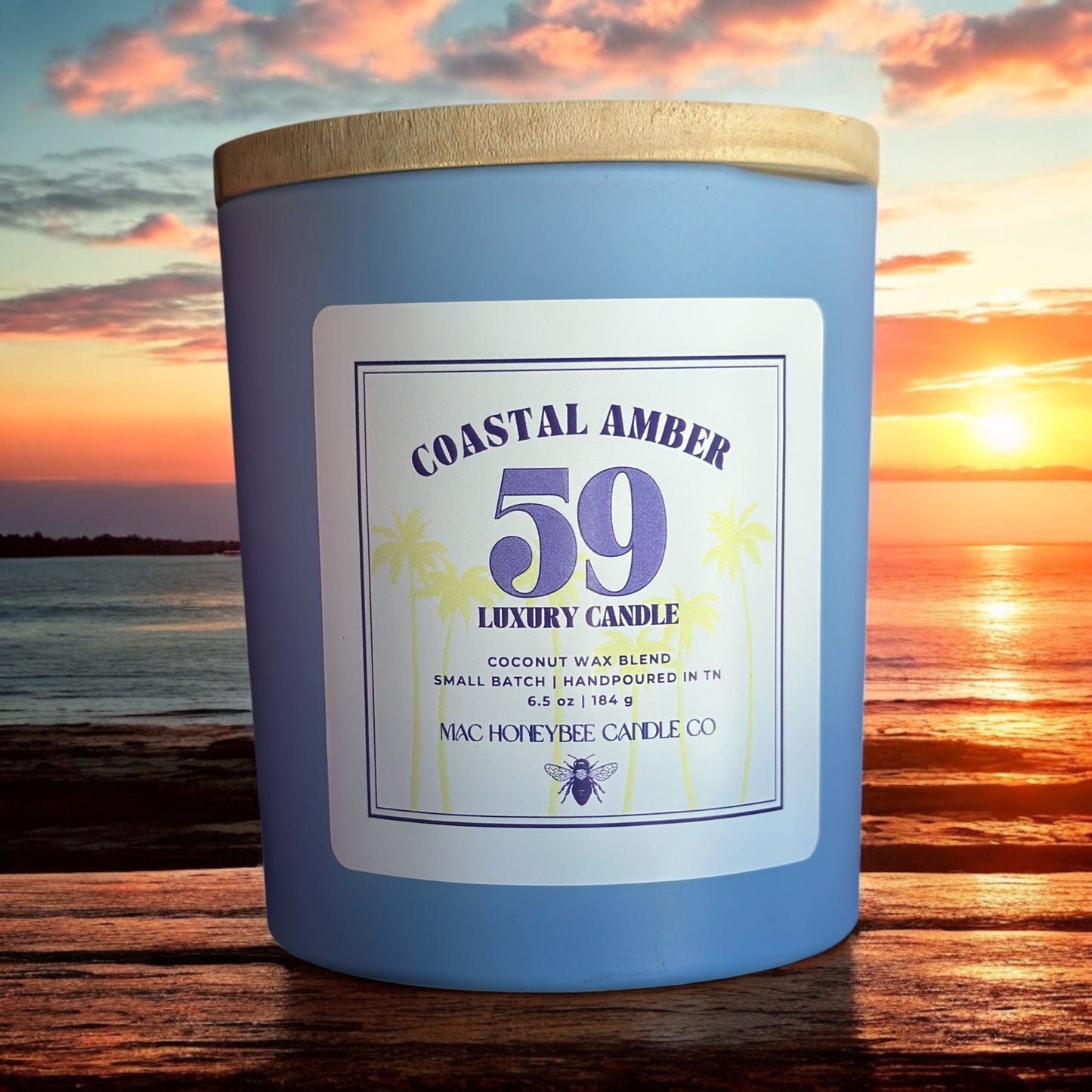 Coastal Amber Candle